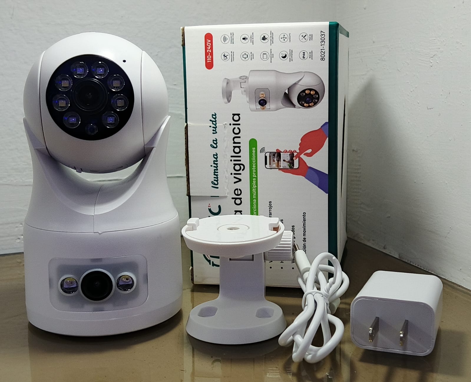 camaras y audio - Camara de Seguridad Wifi 1080P Doble Lente 1