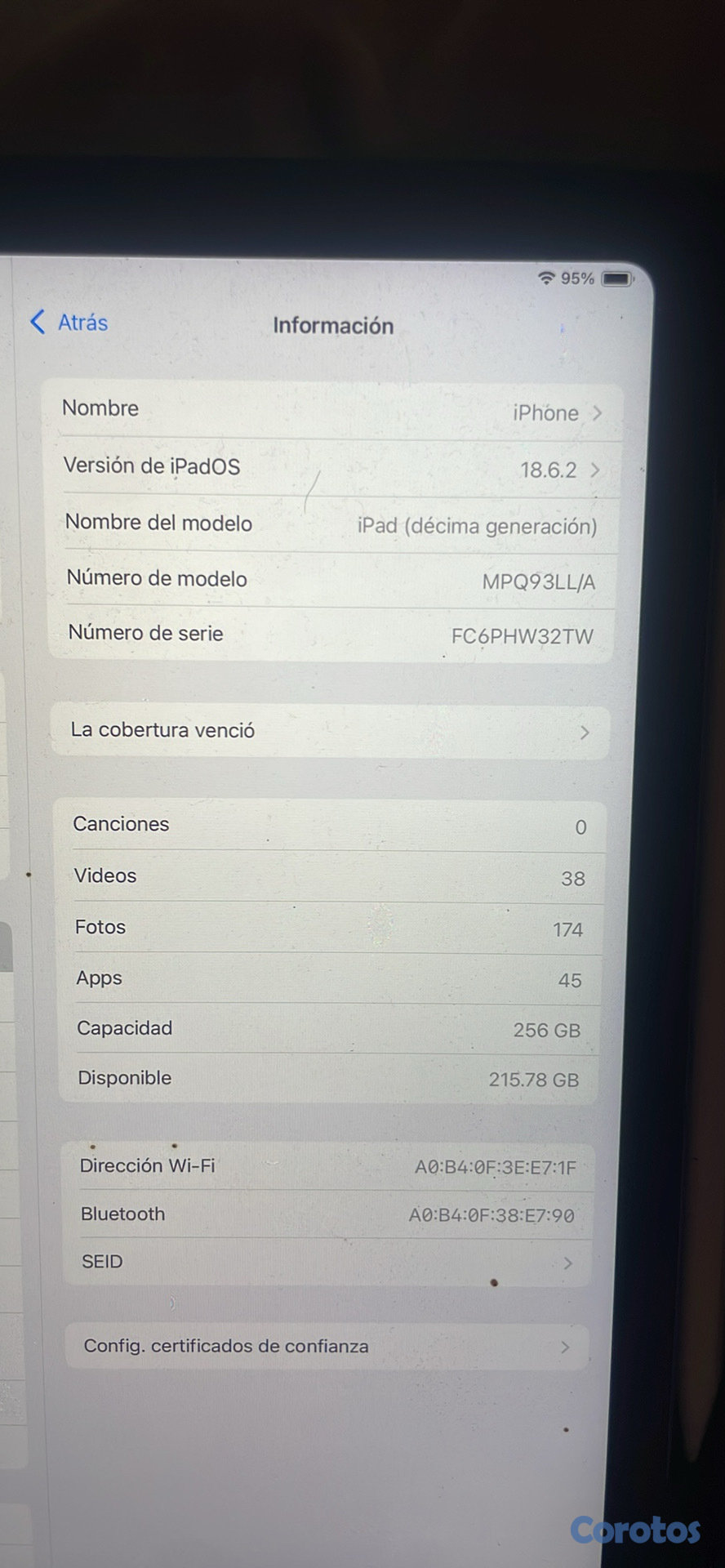 celulares y tabletas - ipad 10th generation  3