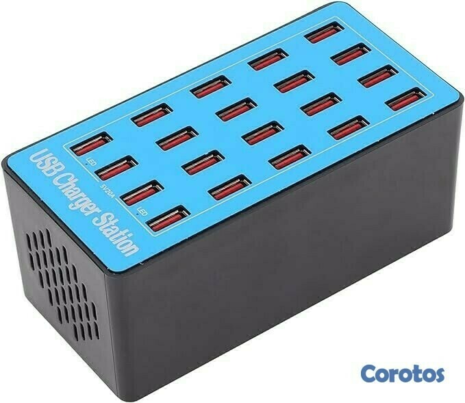 accesorios para electronica - ESTACION DE CARGA USB A5+ 2