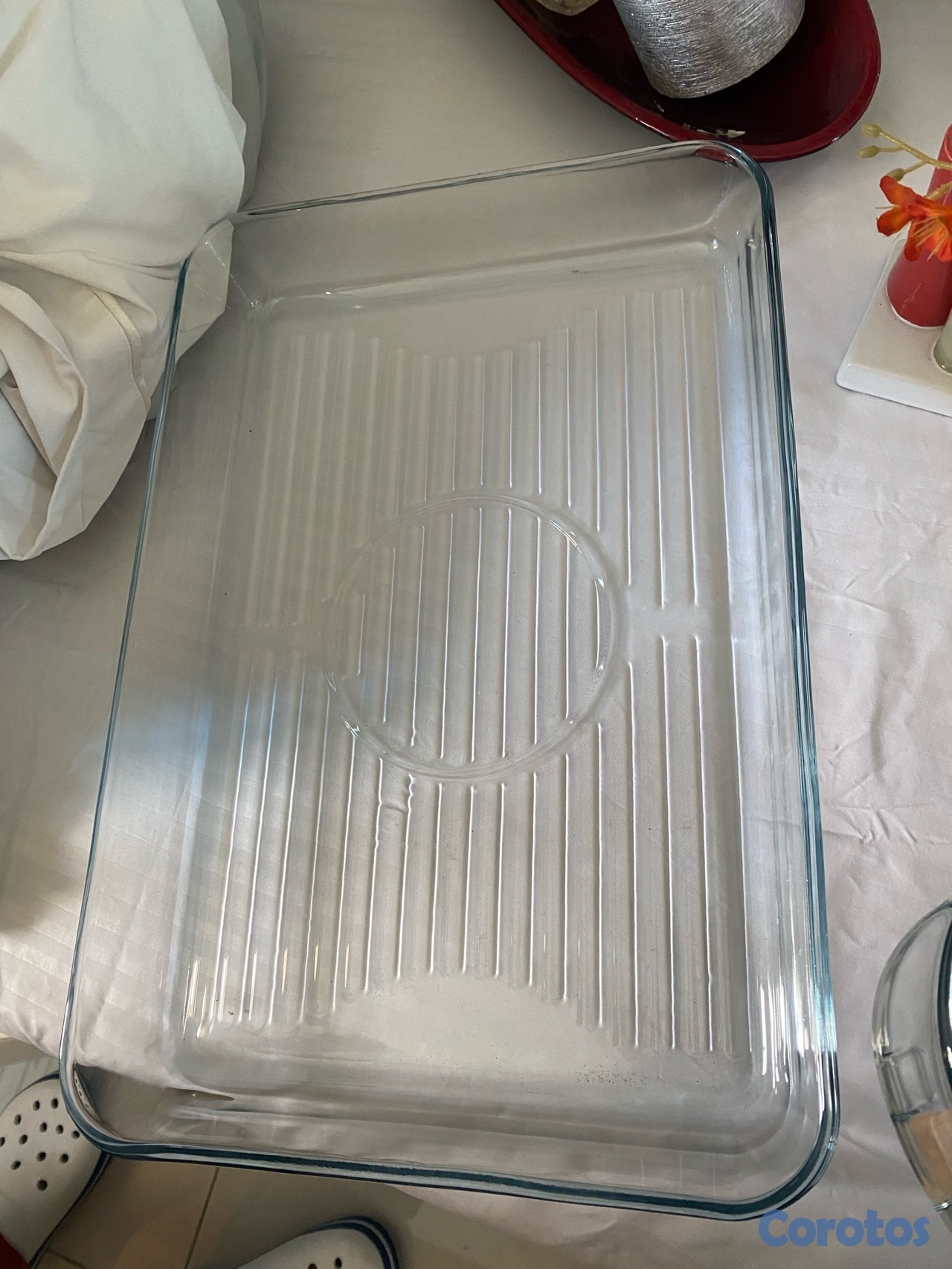 cocina - envase de cristal nuevo  1