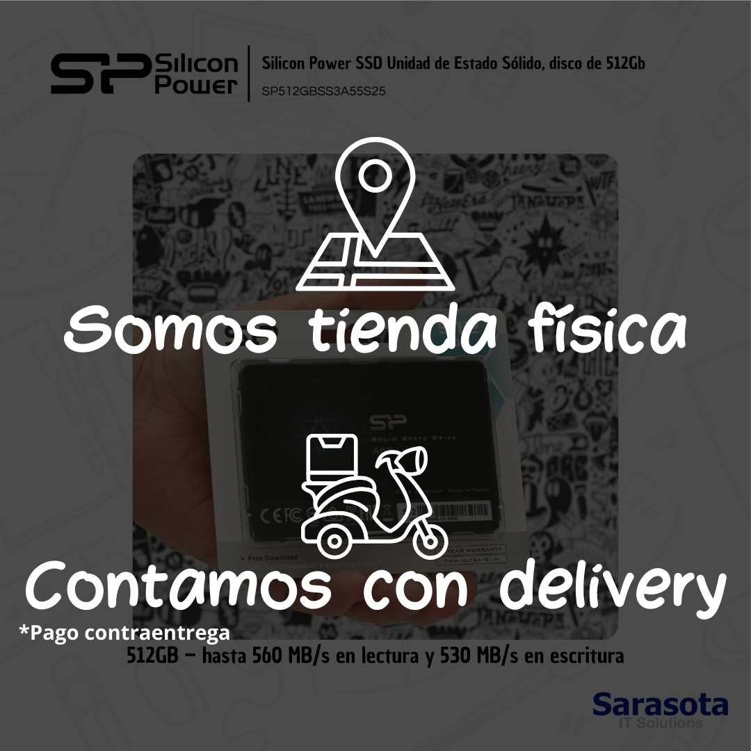 accesorios para electronica - SSD 512Gb Disco Estado Sólido marca Silicon Power 2