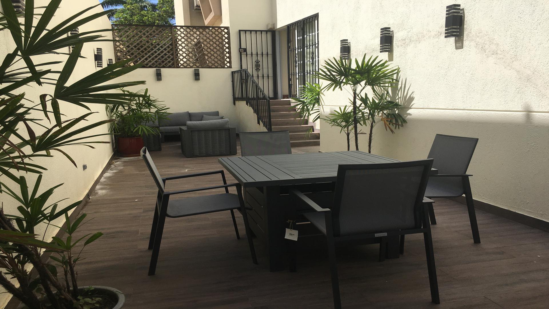 apartamentos - Apartamento en Alquiler en Piantini Amueblado de TRES Habitaciones + Terraza 5