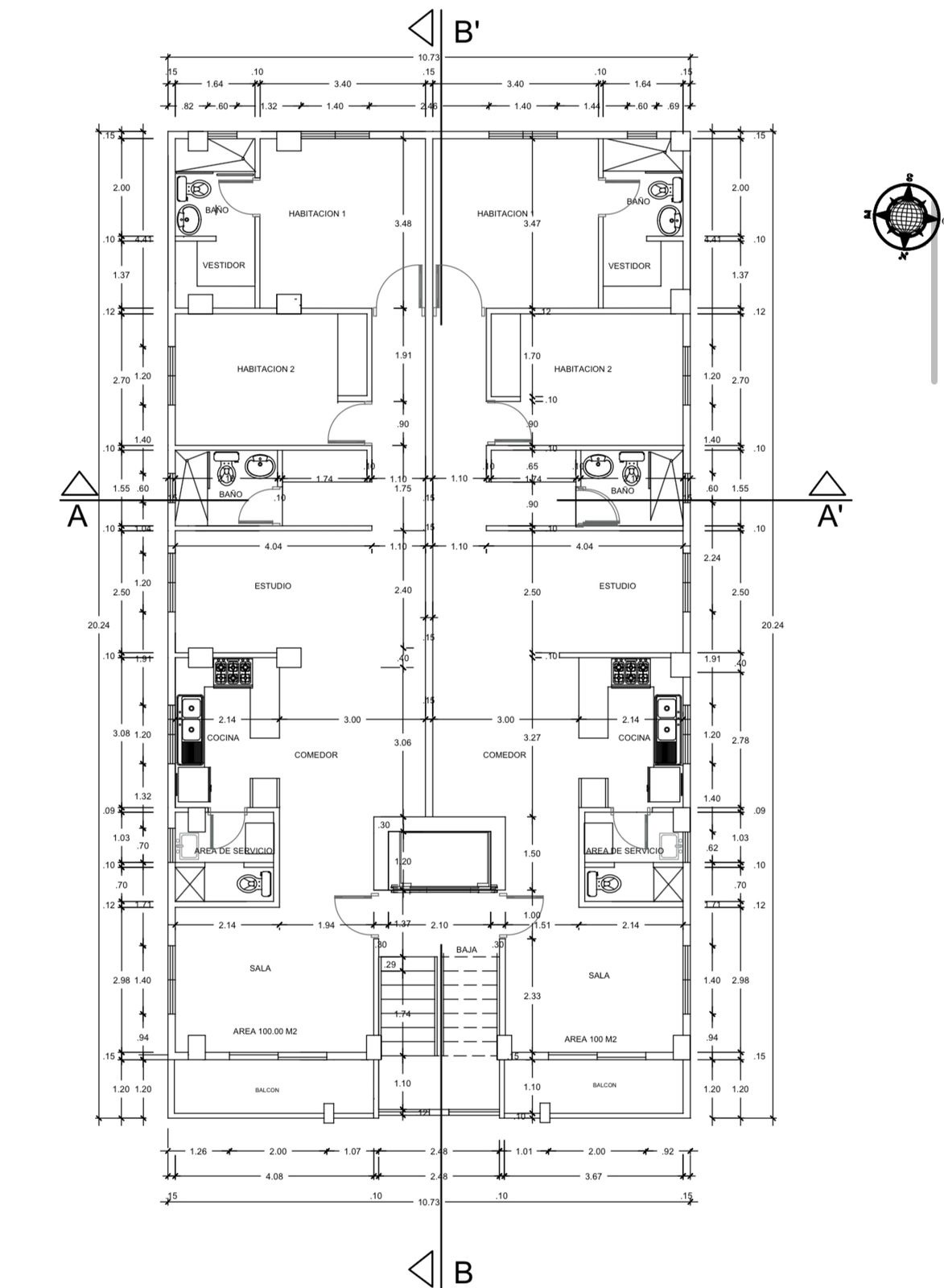 solares y terrenos - Vendo solar con proyecto de 8 apartamentos aprobad 2