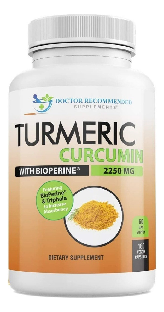 Salud y Equipamiento Médico - Curcuma Pura 2250mg 1