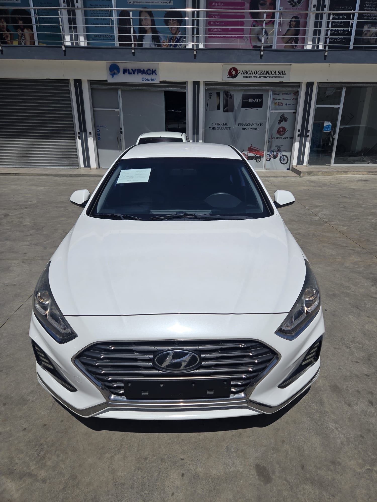 carros - HYUNDAI SONATA NEW RISE 2018 BLANCO GASOLINA 5