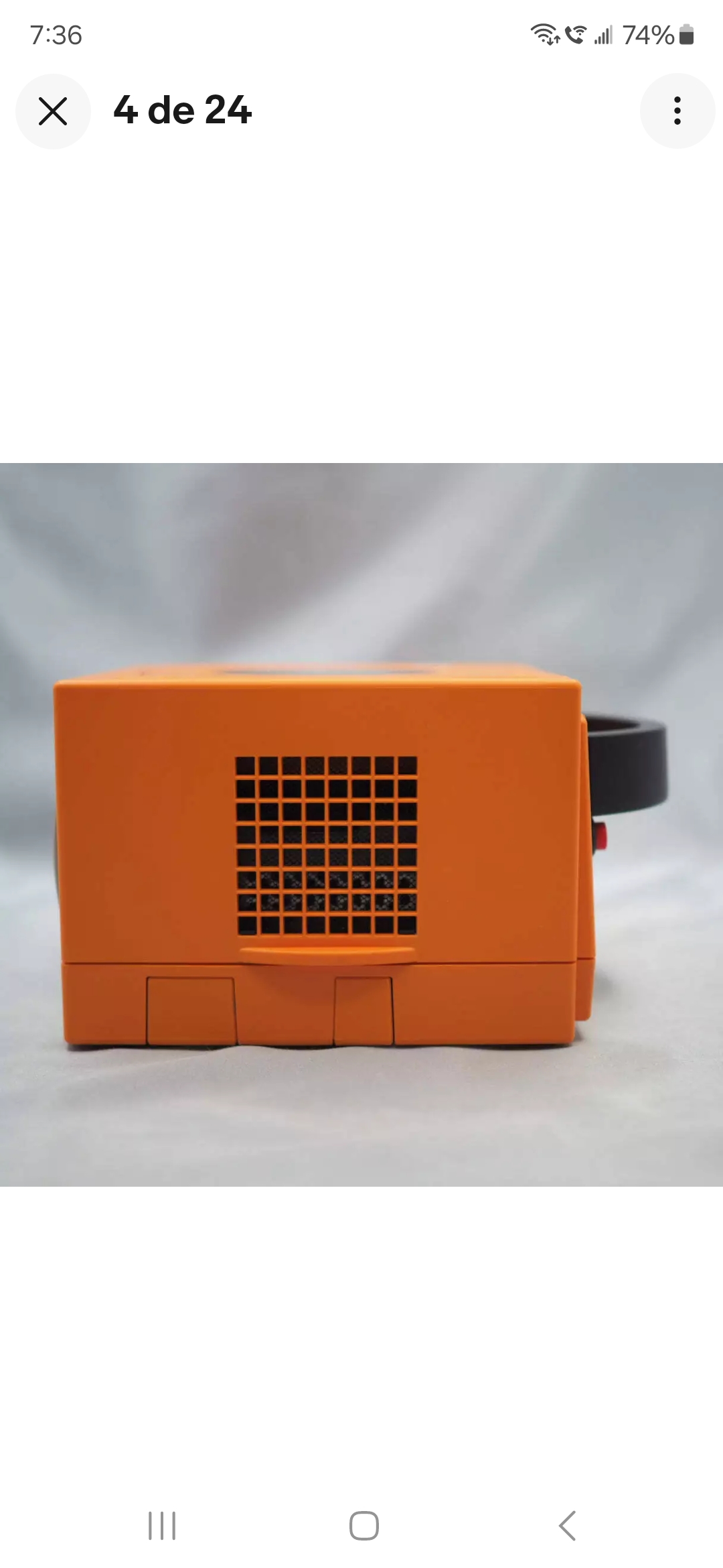 consolas y videojuegos - Nintendo Game Cube Naranja Edicion limitada full todo incluido  3