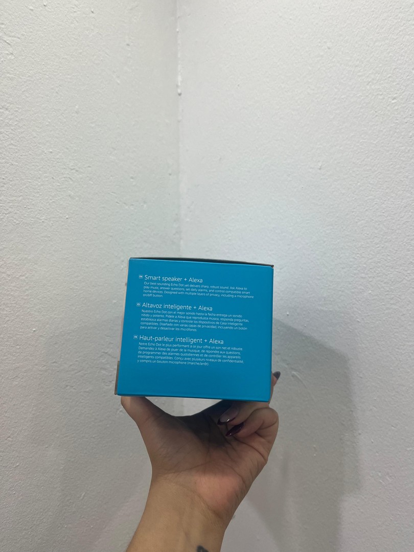 camaras y audio - ALEXA ECHO DOT SELLADA NEGRA  4