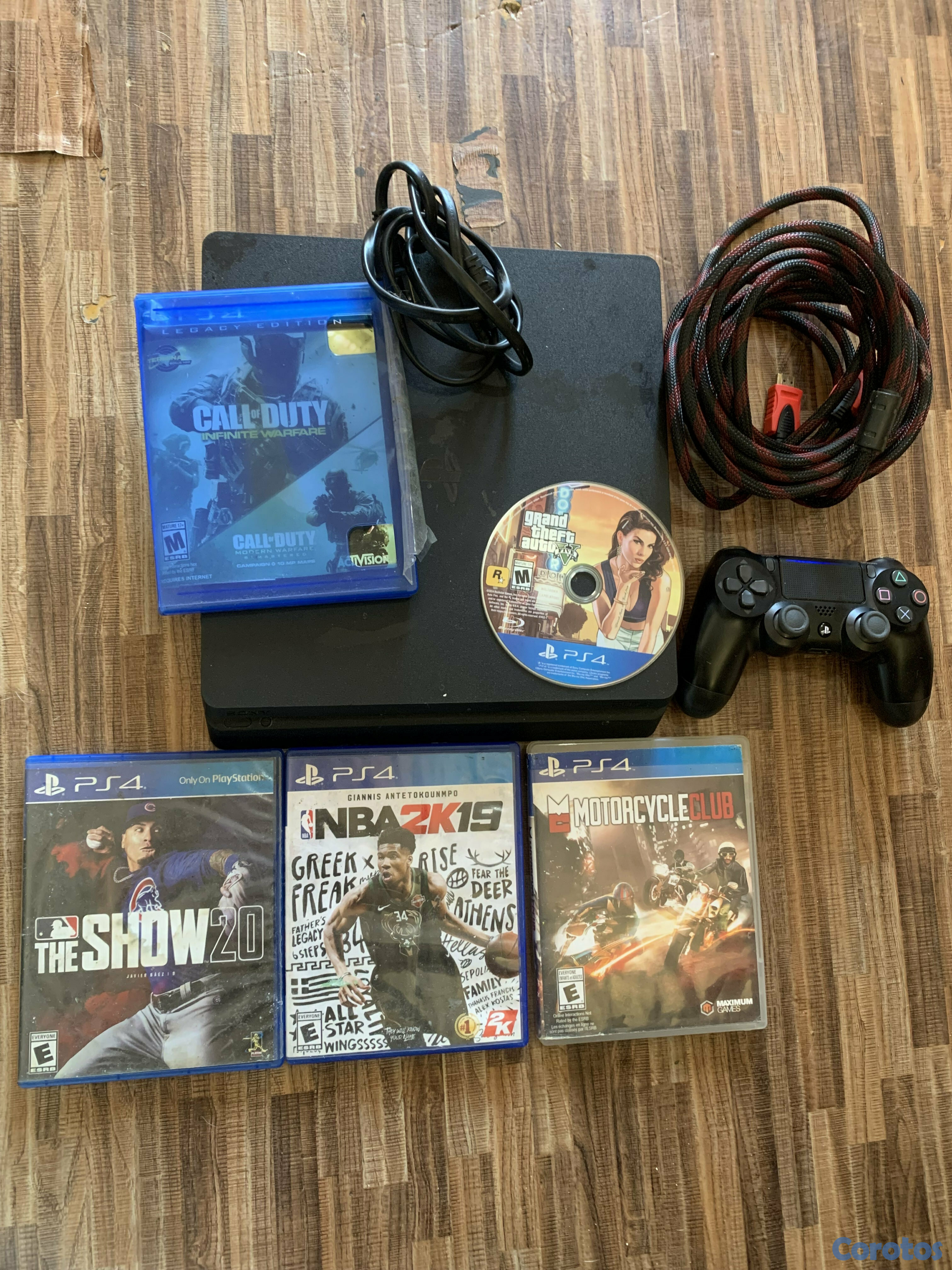 consolas y videojuegos - pley 4 slim 1TB  4