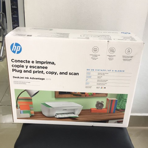 impresoras y scanners - Impresora HP 2375 Multifuncional, Copia, Scaner e Impresión por Cable
