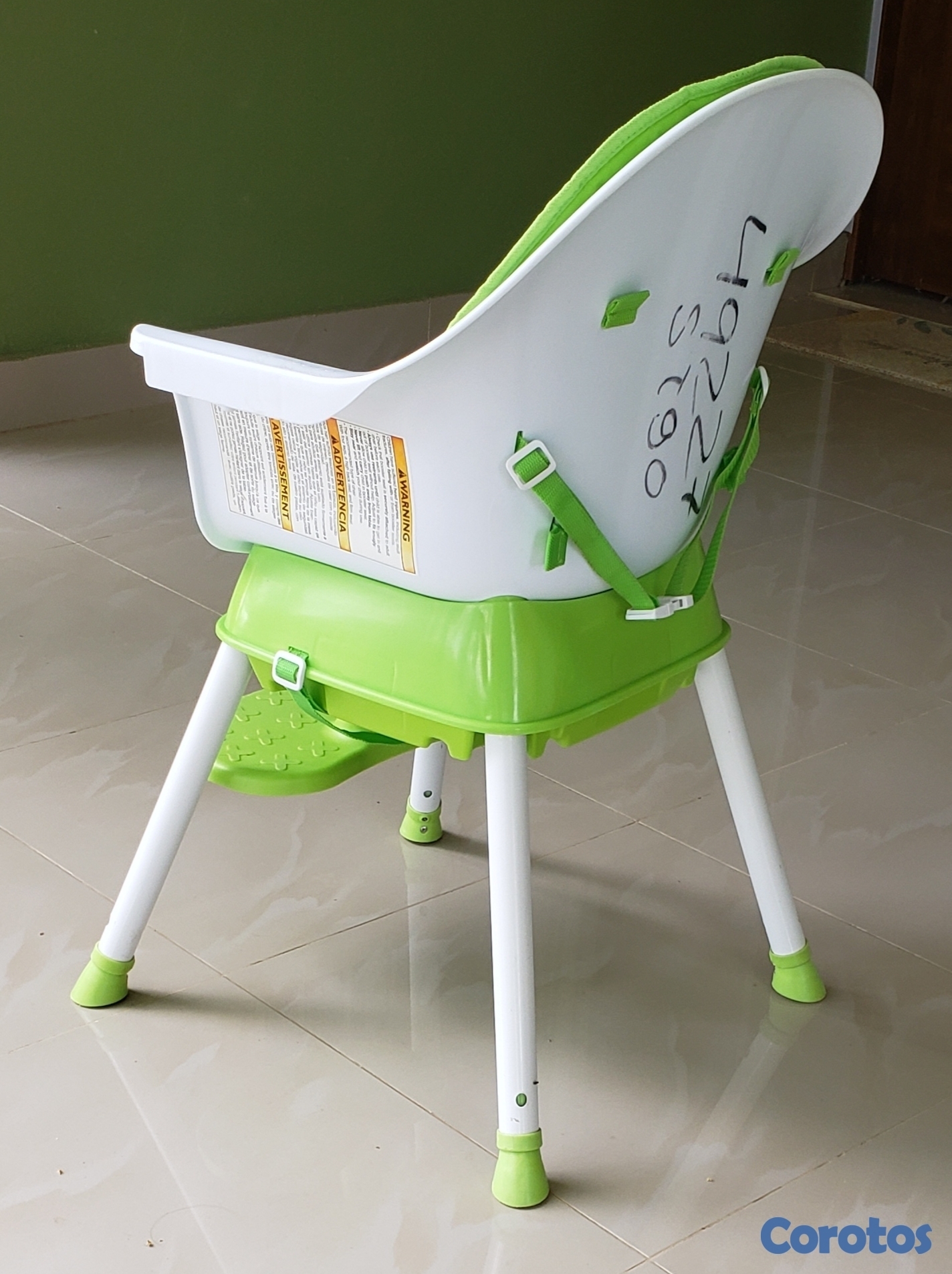 coches y sillas - Silla para comer 4 en 1 8