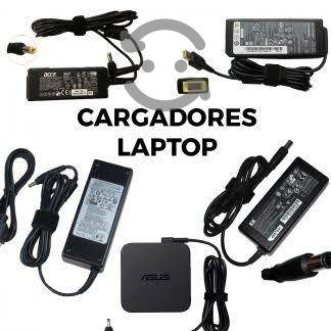 computadoras y laptops - CARGADORES ,FUENTES DE LAPTOP PARA TODO TIPOS DE LAPTOPS 