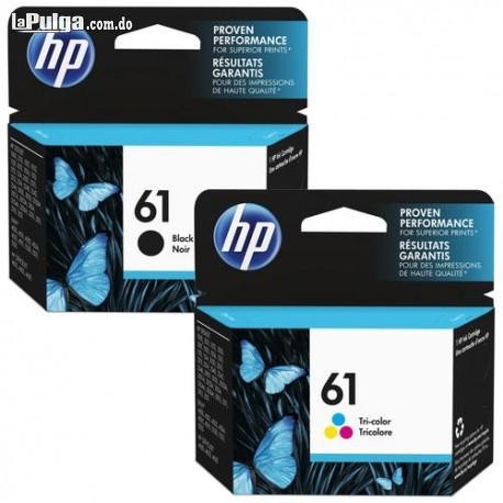 impresoras y scanners -  Cartuchos HP 61 100 % Originales Garantizados