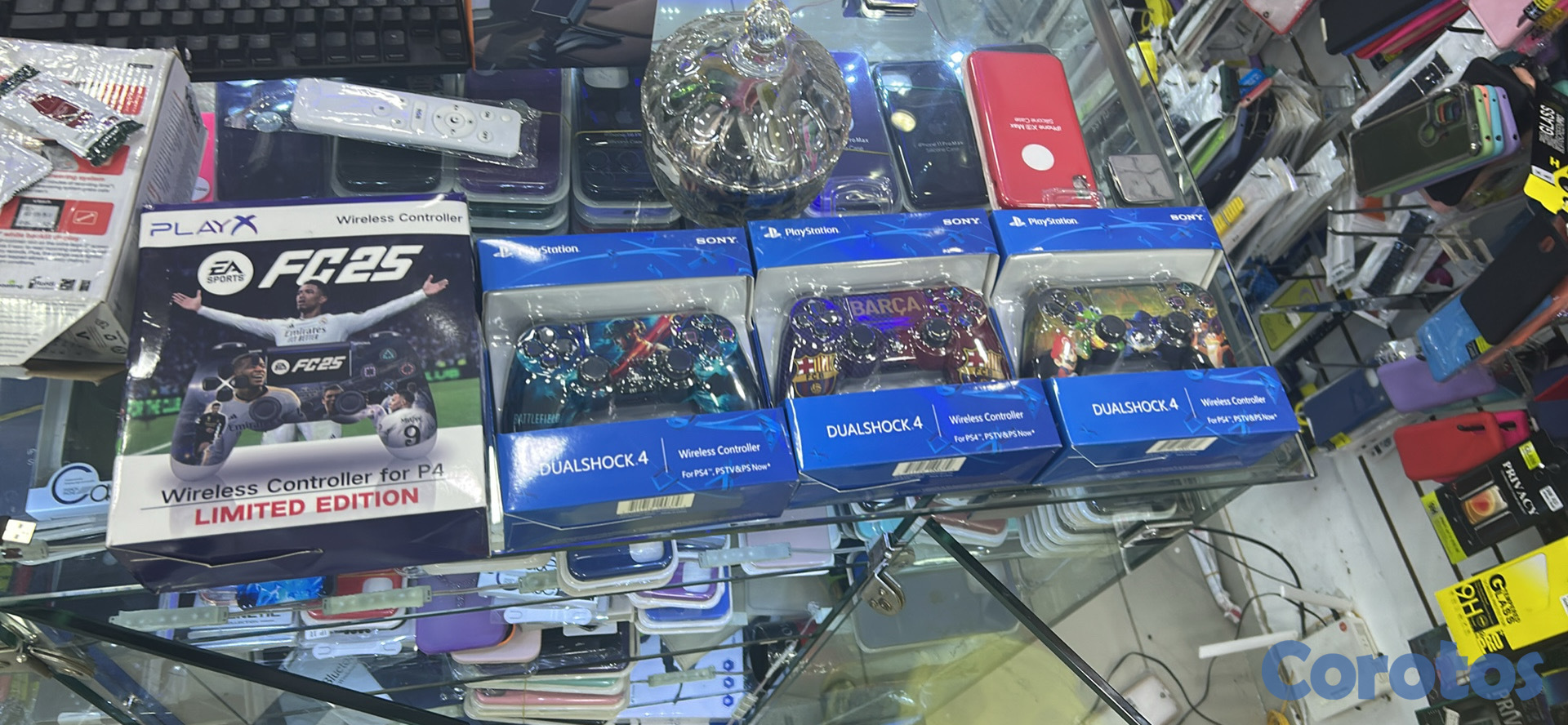 consolas y videojuegos - Controles de PS4 Nuevos en su caja