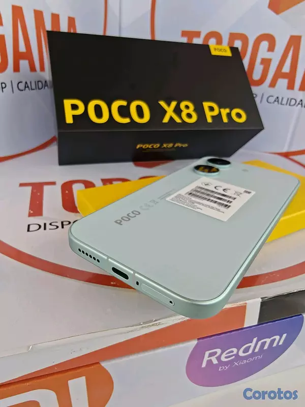 celulares y tabletas - POCO X8 PRO 5G, 12GB RAM 512GB ROM 6