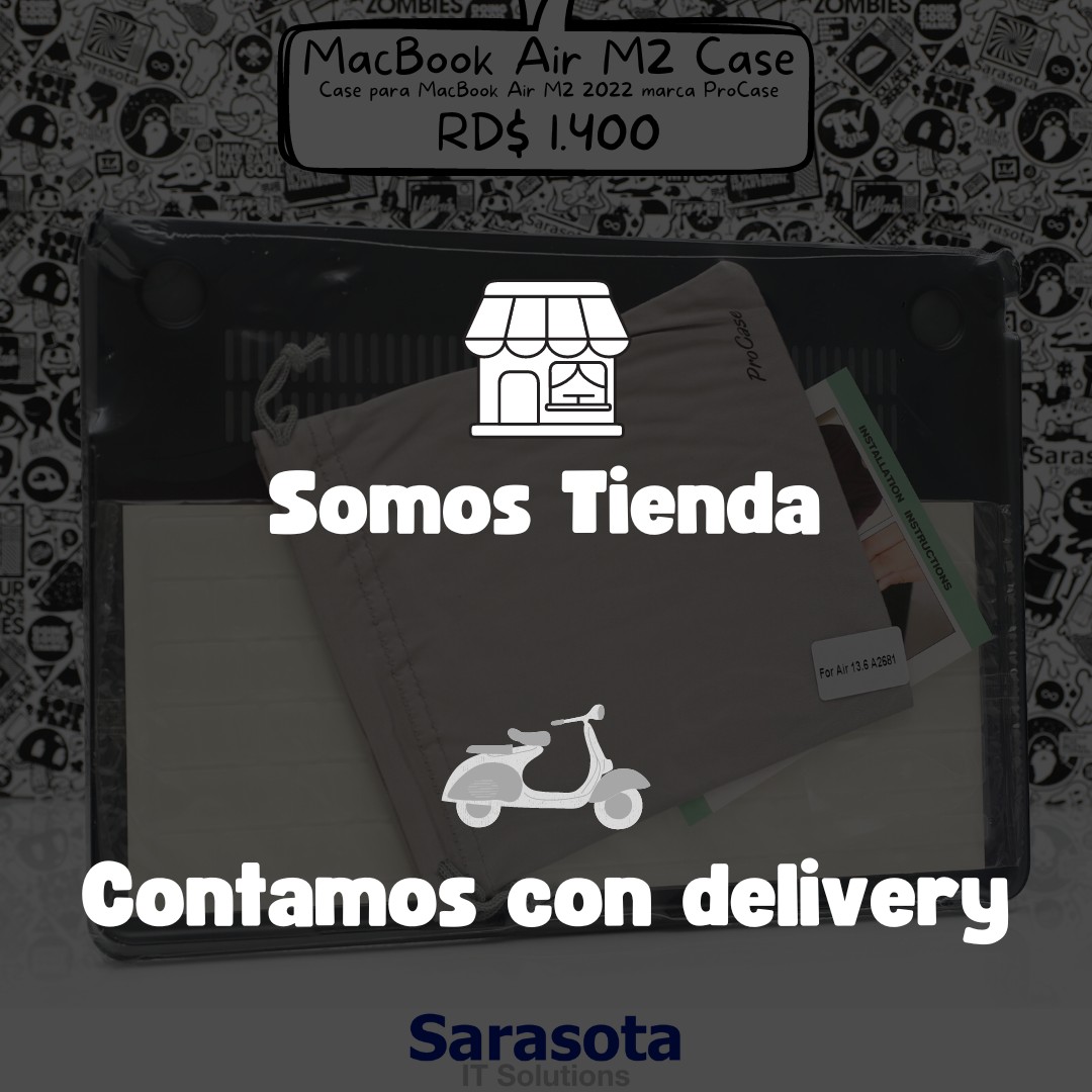 accesorios para electronica - Case para MacBook Air M2 2022 apple marca ProCase
 2