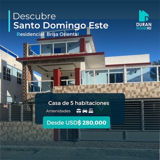 casas -  casa con 383mts de construcción en la autopista de san Isidro  0
