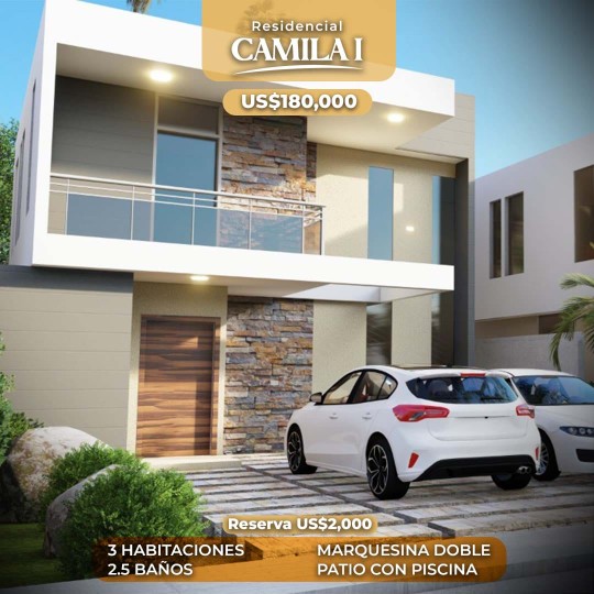 casas -  villas en bavaro a solo 2 minutos de Downtown Punta Cana