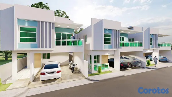 casas - Venta de casa en brisa oriental con 210mt de construcción 1