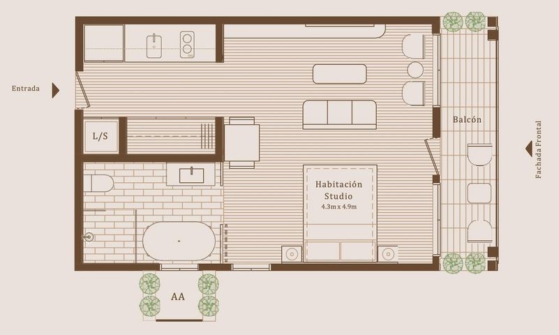 apartamentos - Apartamento con linea blanca  en venta con excelentes espacios de recreación  7