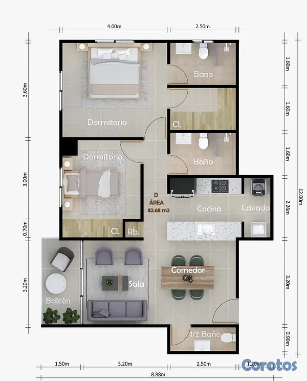 Proyectos - Apartamentos en Venta en Torre de Lujo de Alma Ros 6