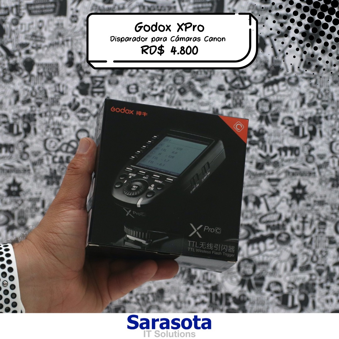 camaras y audio - Disparador Godox XPro para Canon Garantía 1 año Somos Sarasota 0