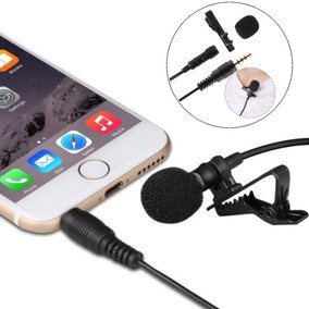 accesorios para electronica - Microfono Solapa Profesional 3.5 Mm Lavalier clip CELULAR KARAOKE 4