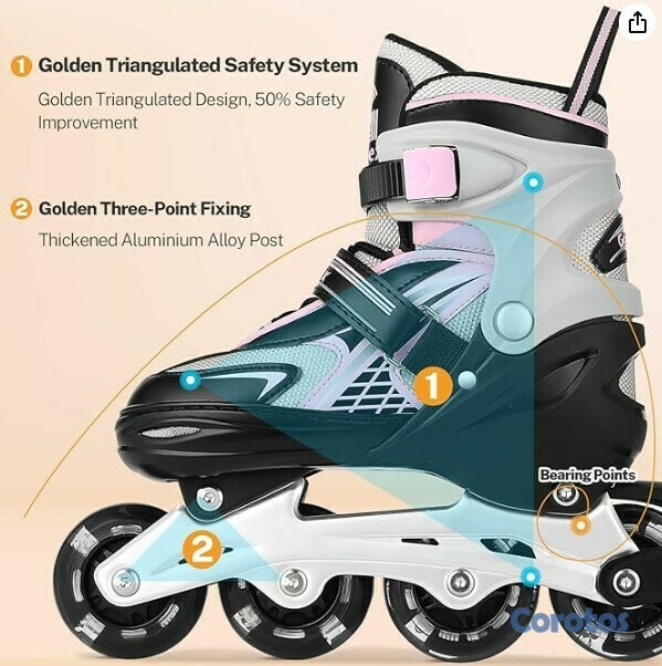 Artículos Deportivos - Patines en linea GONEX 1