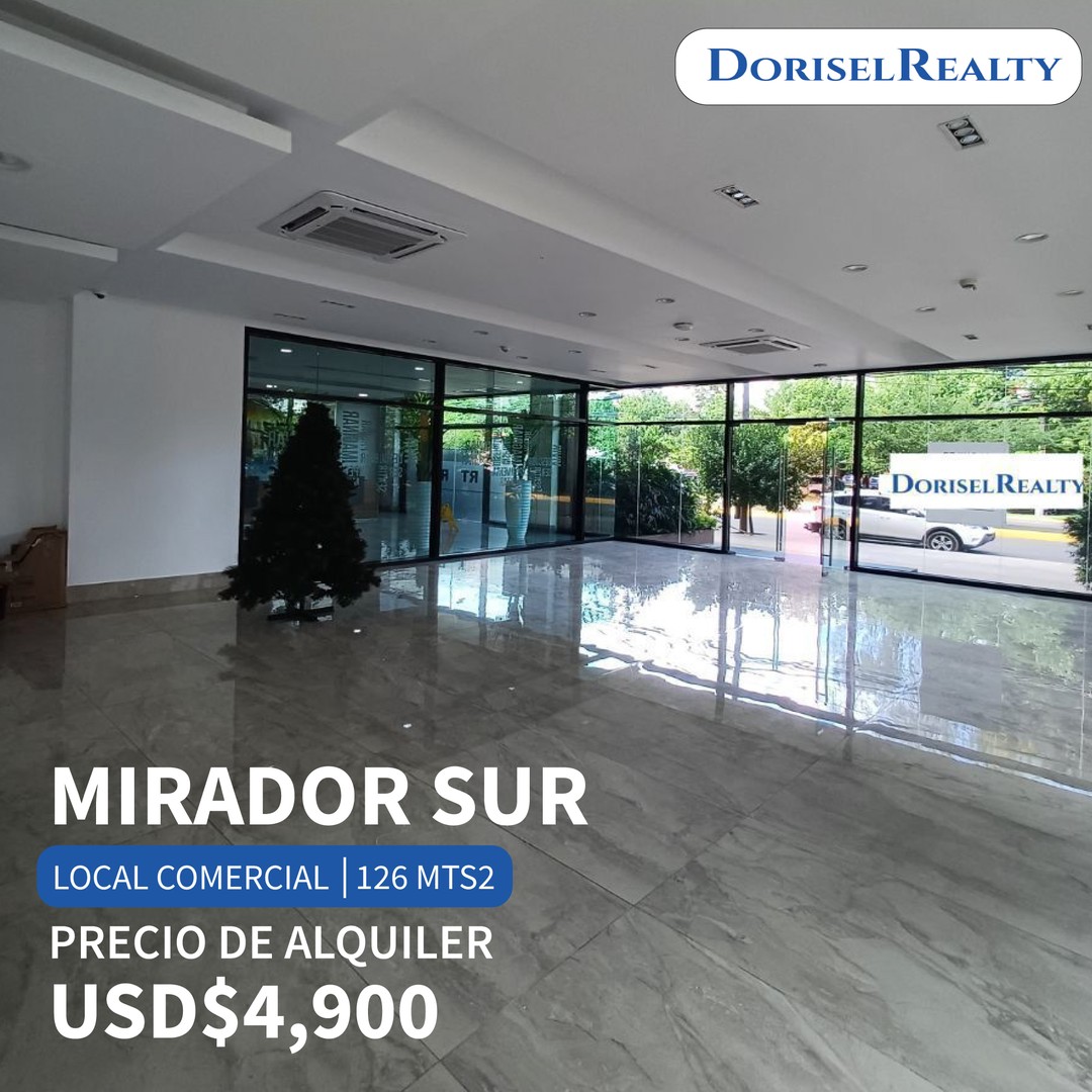 oficinas y locales comerciales - ALQUILER DE ESPECTACULAR LOCAL COMERCIAL EN MIRADOR SUR