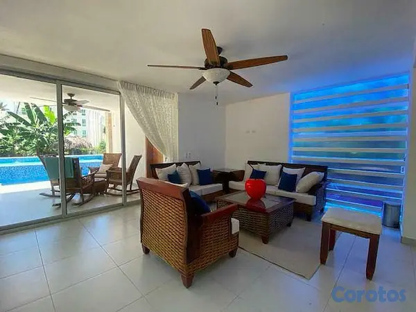 casas vacacionales y villas - Vendo hermosa villa en Playa Nueva Romana  5