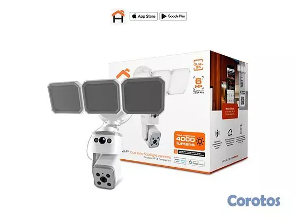 otros electronicos - 🔥 ¡Seguridad inteligente con visión total 2K y luc