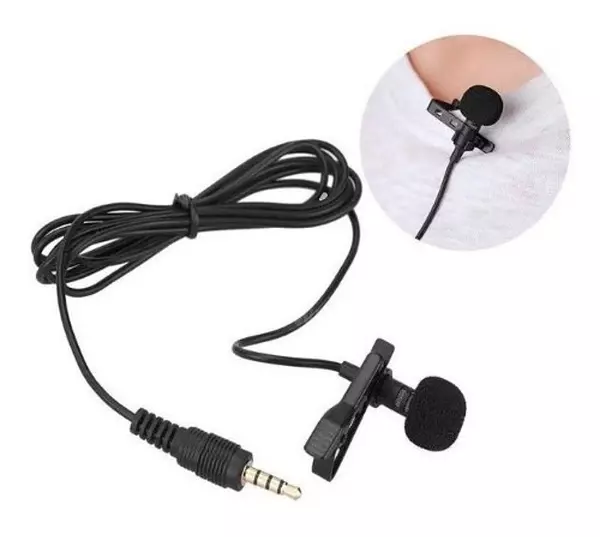 accesorios para electronica - Microfono Solapa Profesional 3.5 Mm Lavalier clip CELULAR KARAOKE 6
