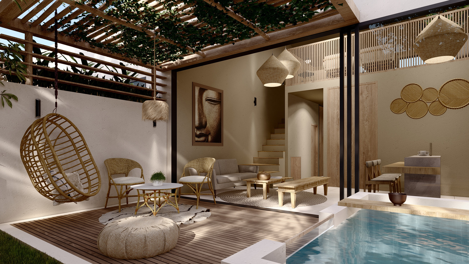 casas - Villas Duplex 2Hab Listos 2025 Dentro Vista Cana Airbnb Friendly en Bavaro  5