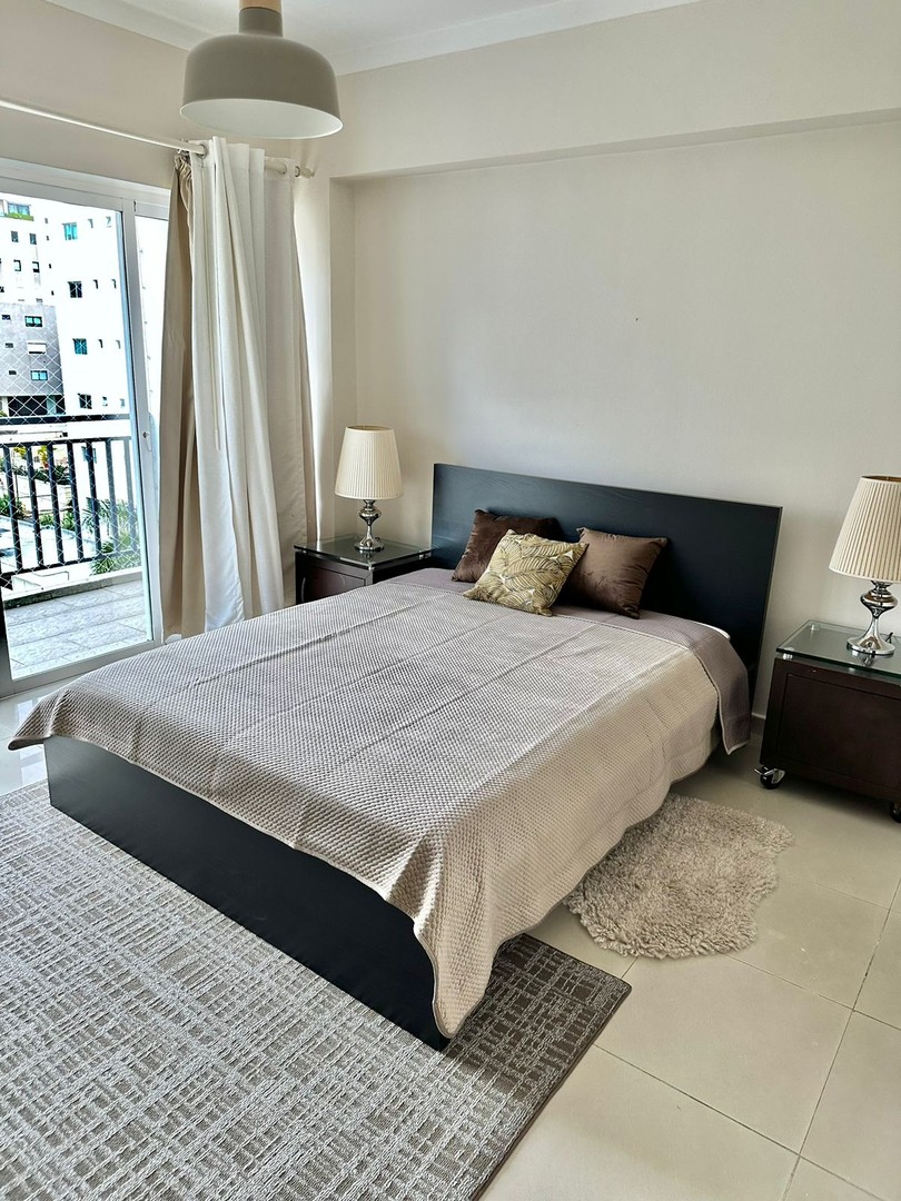 apartamentos - Se alquila apartamento amueblado en Piantini