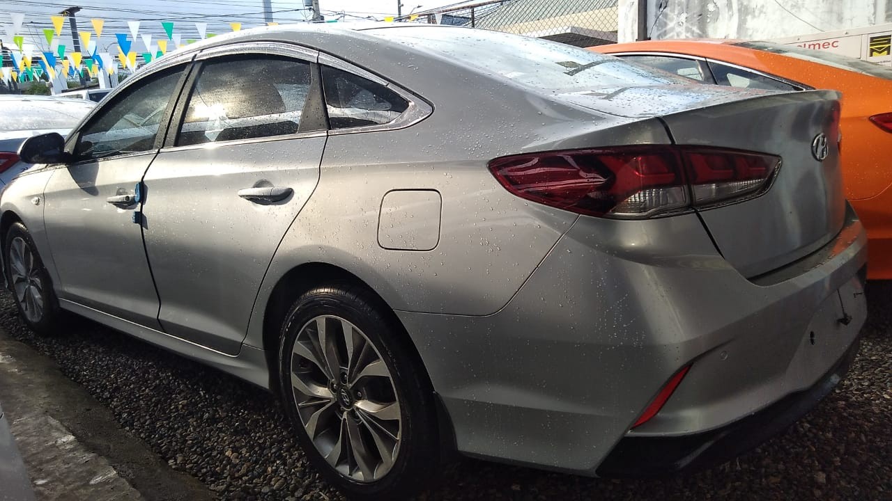 carros - HYUNDAI SONATA NEW RISE 2018 GRIS 7