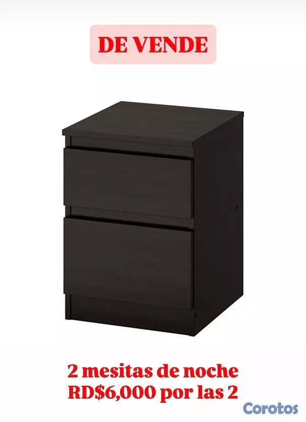 muebles y colchones - mesas de noche  2