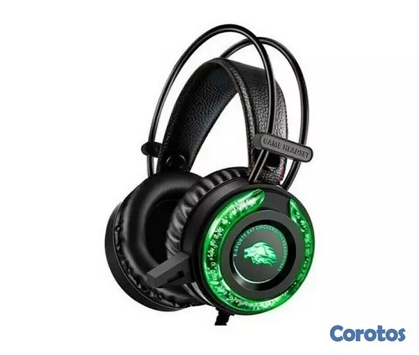 camaras y audio - Audifono alambrico tipo headset gamer A5  3