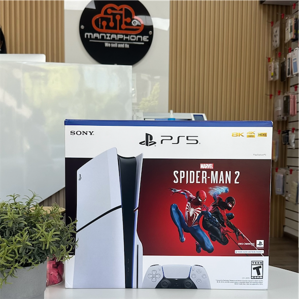 consolas y videojuegos - PS5 PlayStation Slim Spider Man 2 Nuevos Sellados - Tienda Física 