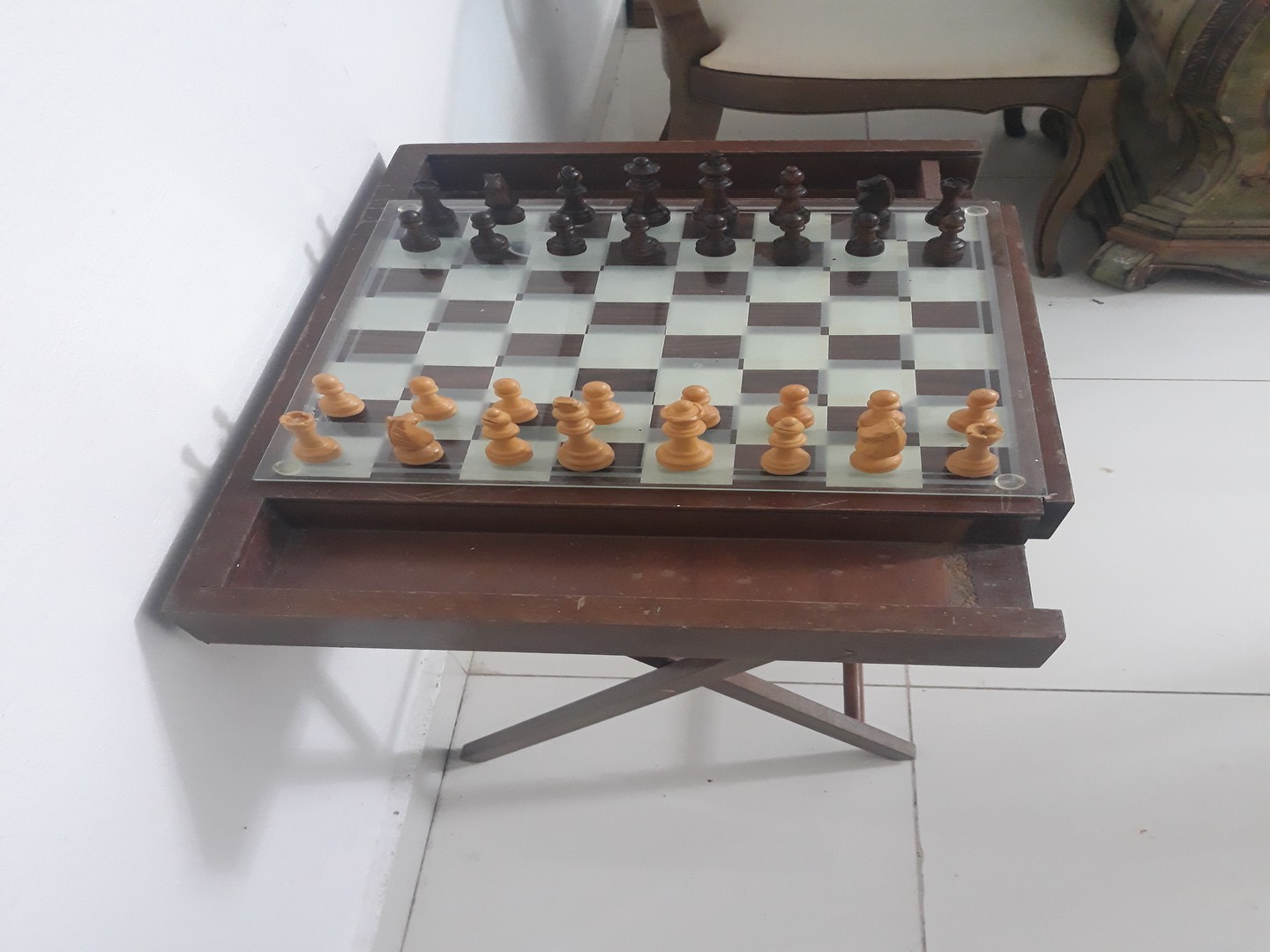 muebles y colchones - Vendo mesa de ajedrez