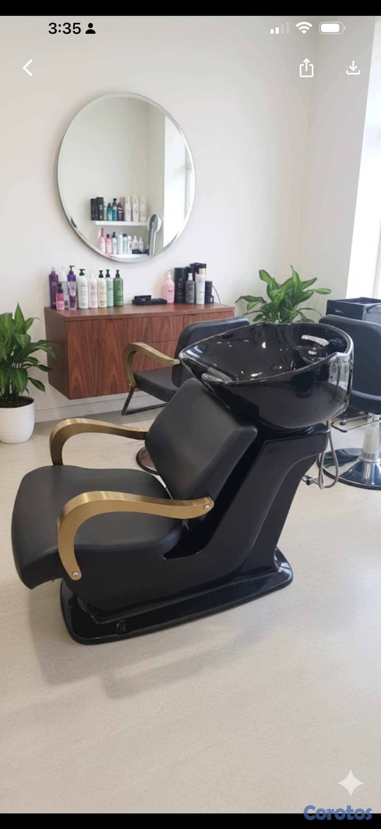 salud y belleza - muebles de salón, secadores, roleras y asientos 6