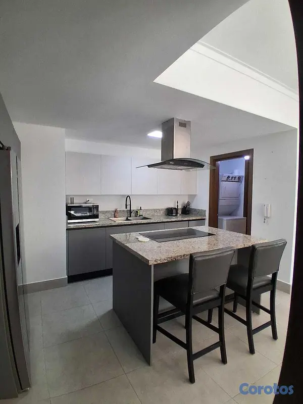apartamentos - Apartamento Amueblado en piantini    US$ 3000  5