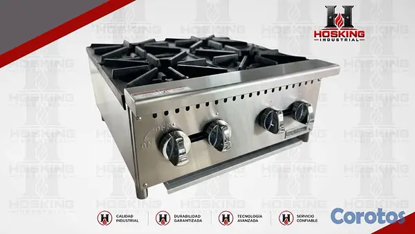equipos profesionales - King Flame, Estufas Industriales De Mesa 2