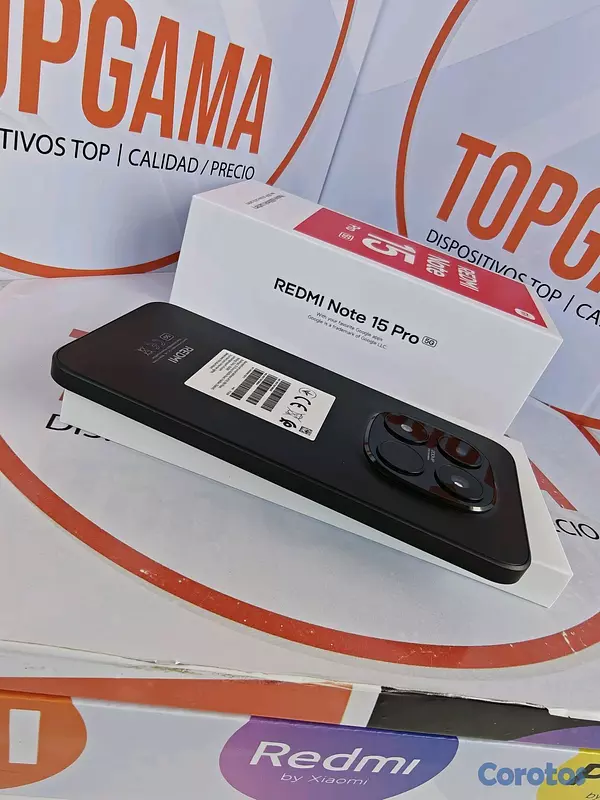 celulares y tabletas - REDMI NOTE 15 PRO 5G, 12GB RAM 512GB ROM 6