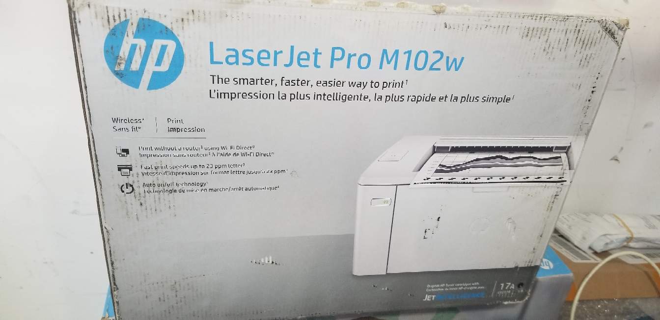 impresoras y scanners - imprespra HP LASERJET  PRO M102W DE TONER