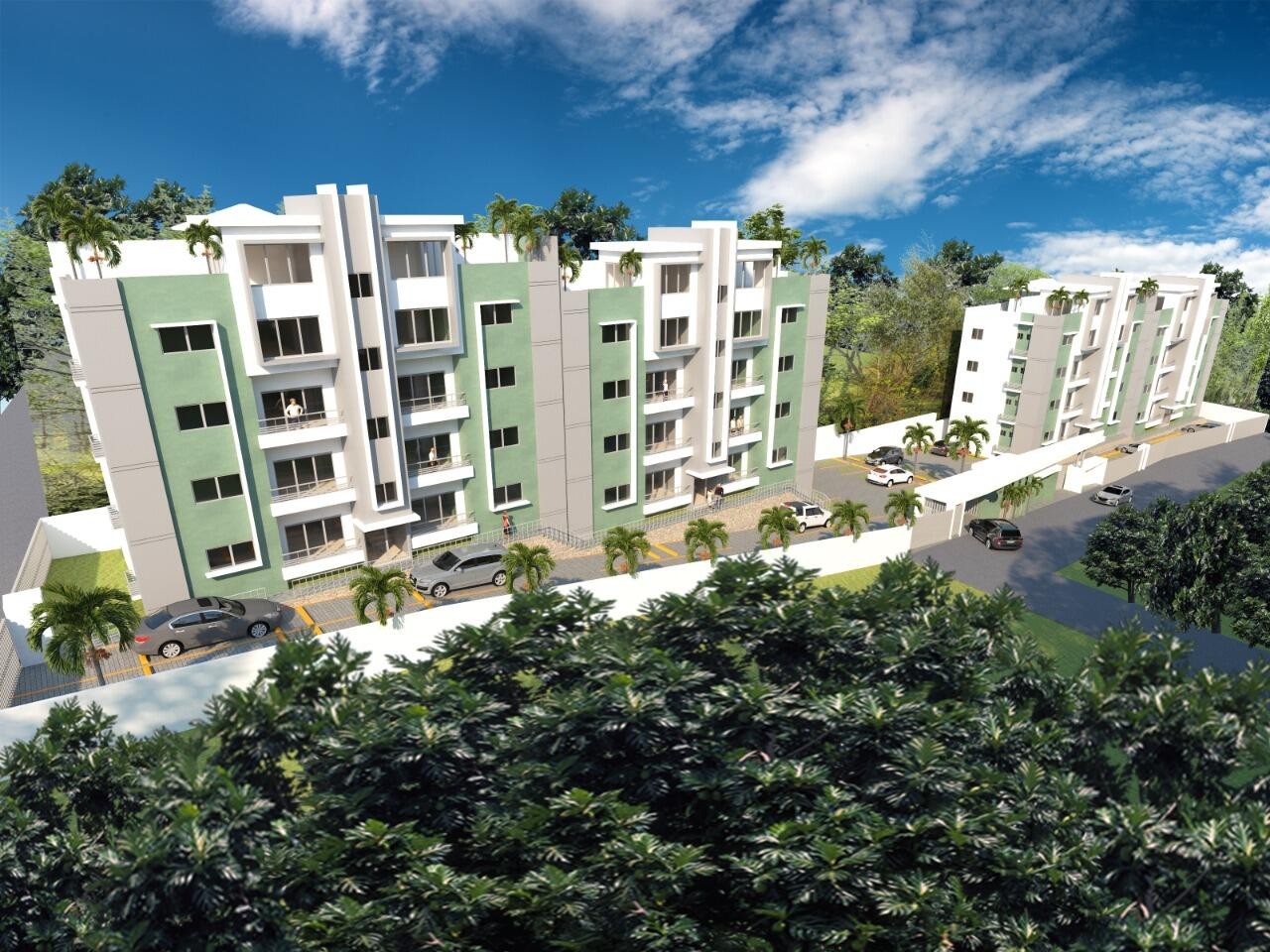apartamentos - Venta Apartamento Altos de Arroyo Hondo de Dos Habitaciones 5