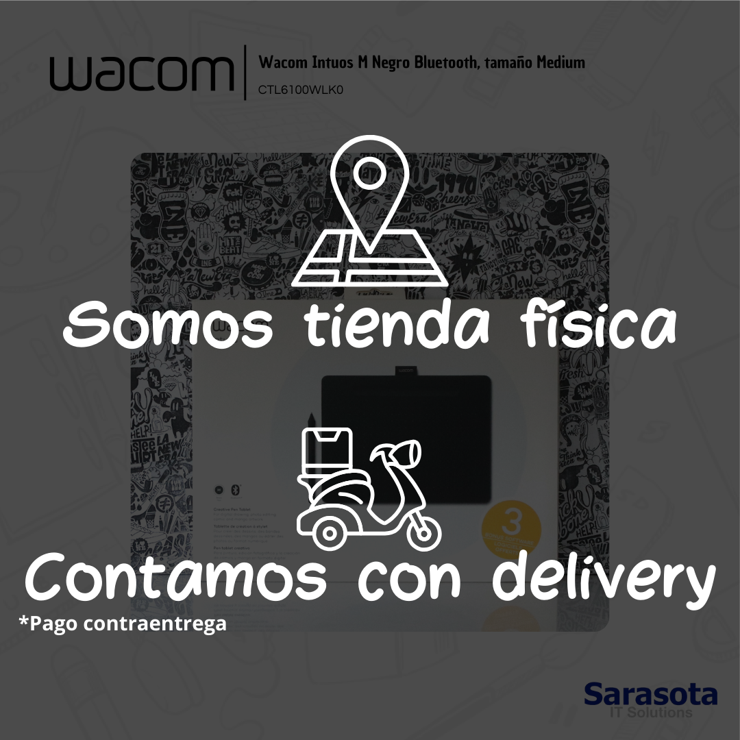 accesorios para electronica - Wacom Intuos M Bluetooth tableta gráfica 2