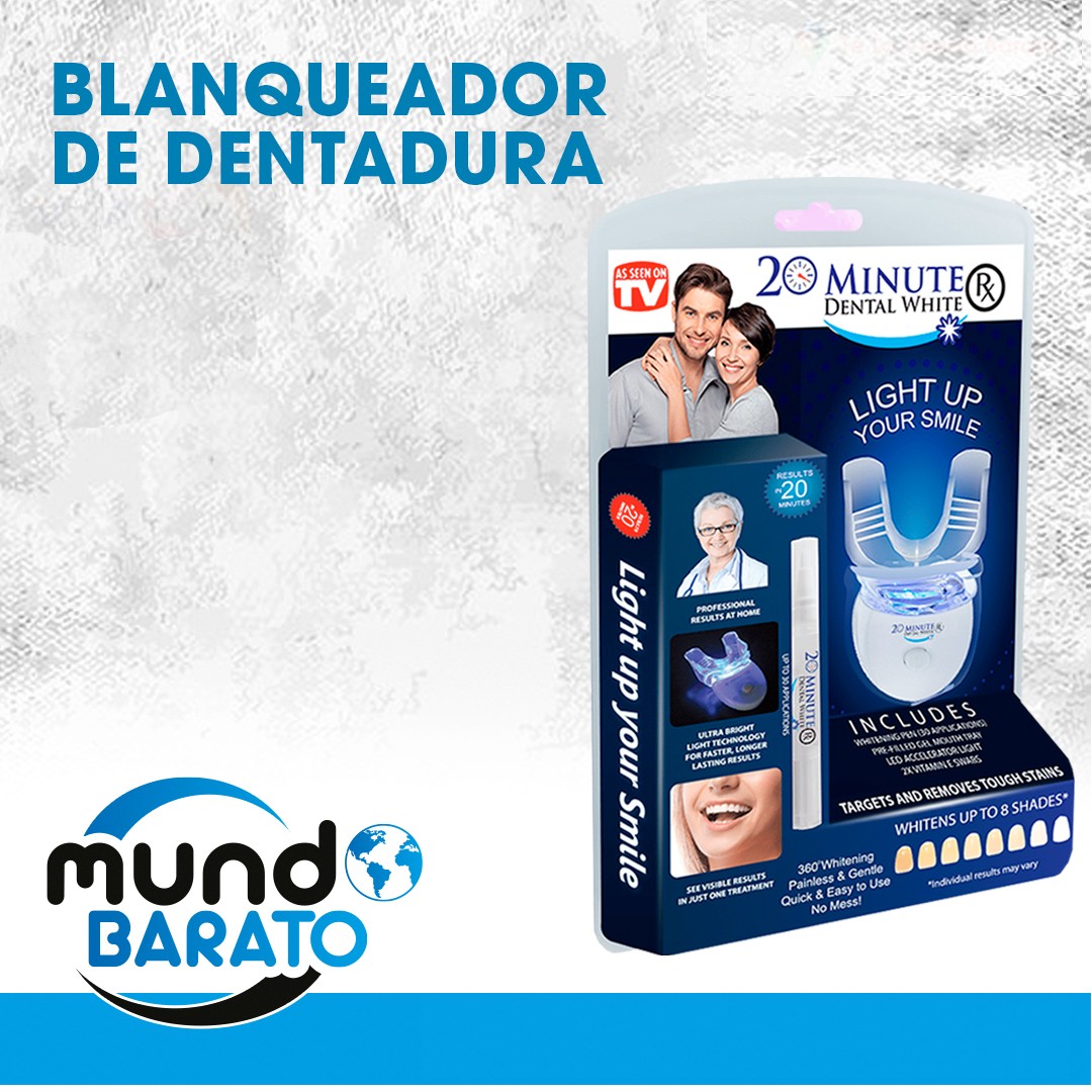 salud y belleza - BLANQUEADOR DENTAL WHITE LIGHT 100% EFECTIVO 0