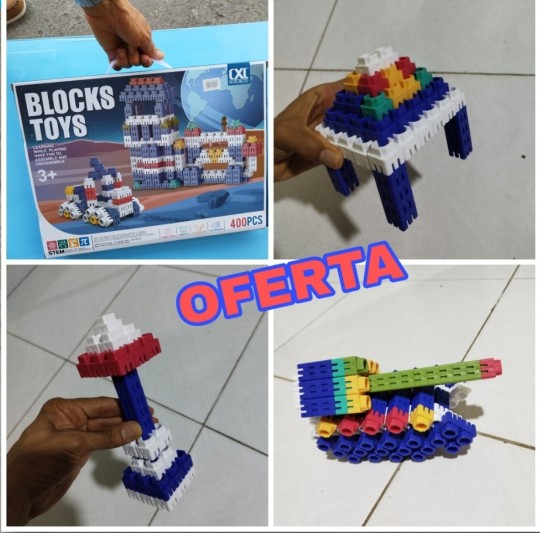 juguetes - Juego de Blokes 400 piezas en OFERTA. 8
