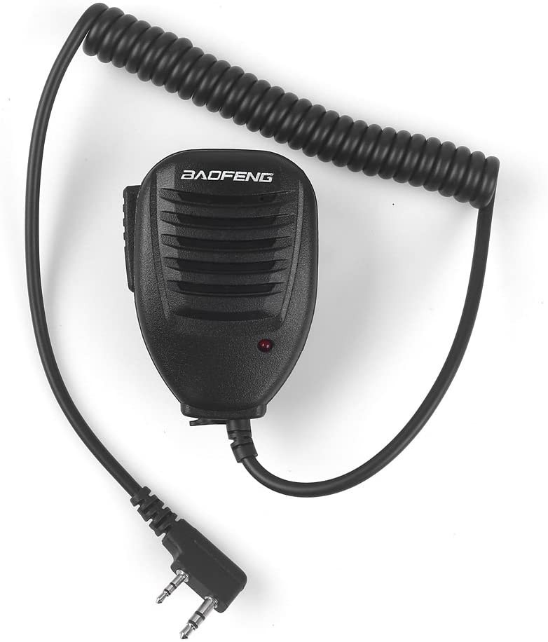 otros electronicos - Altavoz Baofeng Microfono de Mano Walkie Talkie altavoz Radios de comunicacion 2