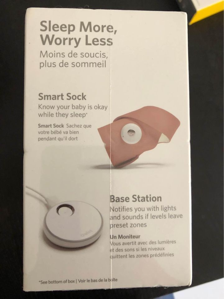 cuidado y nutricion - Smart sock ( media inteligente )/ Monitor de bebe