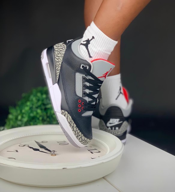zapatos unisex - Teni Tenis Nike Air Jordan Retro 3 Black Ultimate Edition 03 Limited 2K24 🚀 0